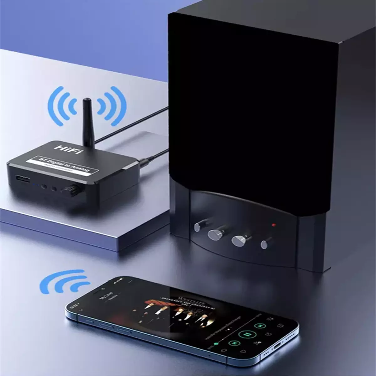 Adaptador Bluetooth Usb Mp3 Audio Digital a Análogo - Grupo Orange